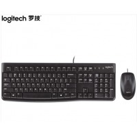 罗技（Logitech）MK120 键鼠套装 有线键鼠套装 办公键鼠套装 电脑键盘 笔记本